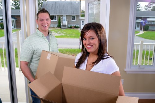 Careful packing and furniture handling in Chelsea home move