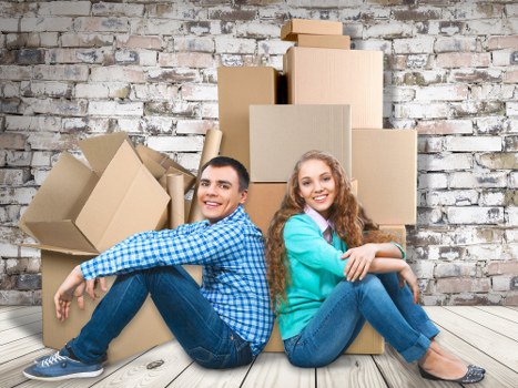 Packing and loading household belongings for a Chelsea relocation