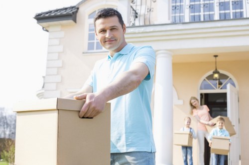 Professional van service handling household items in Chelsea