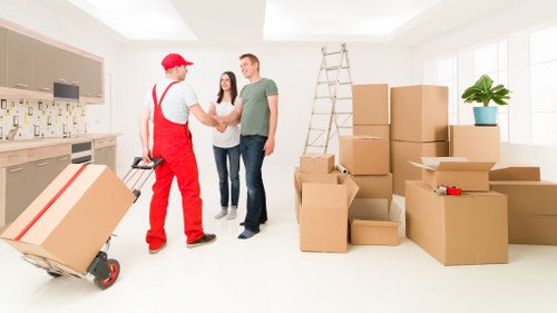 Spacious removal van used for relocating belongings in Chelsea