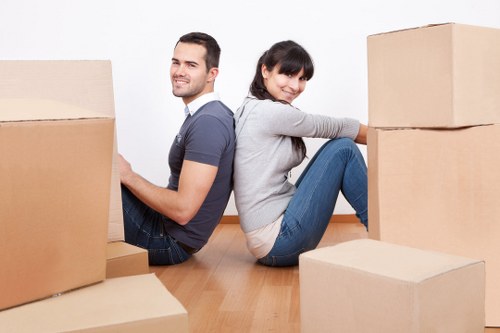 Assorted packing boxes suited for residential and business use in Chelsea