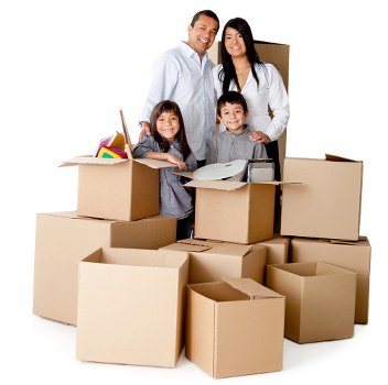 Unpacking service arranging belongings in a Chelsea property